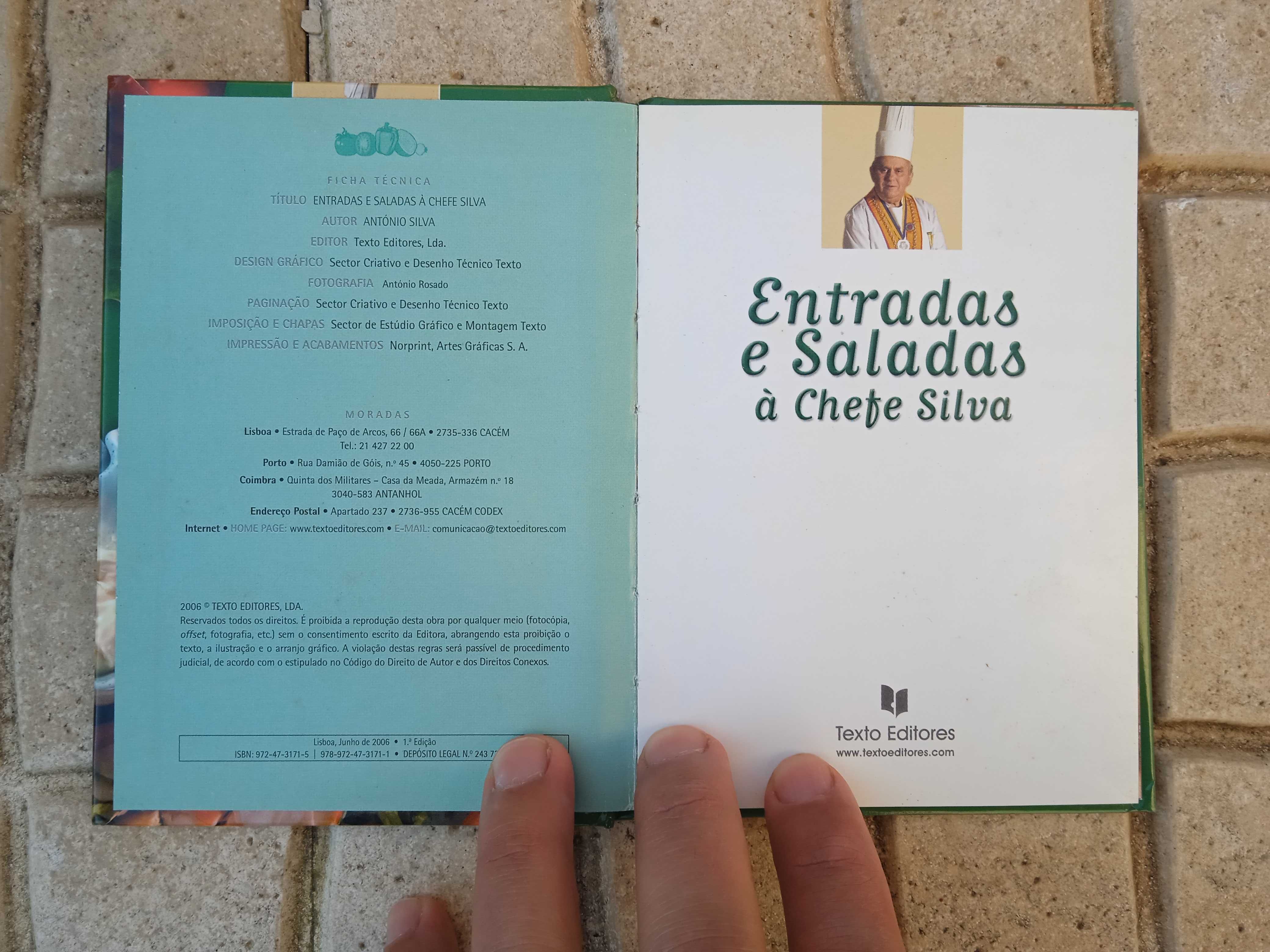 Livro - Entradas e Saladas à Chefe Silva
