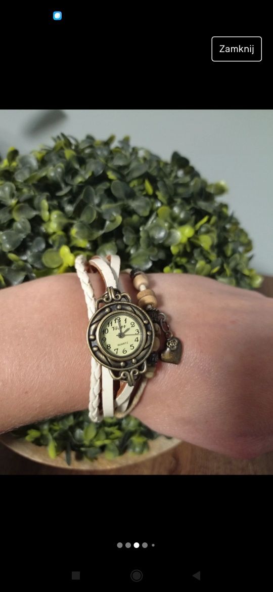Zegarek w stylu retro