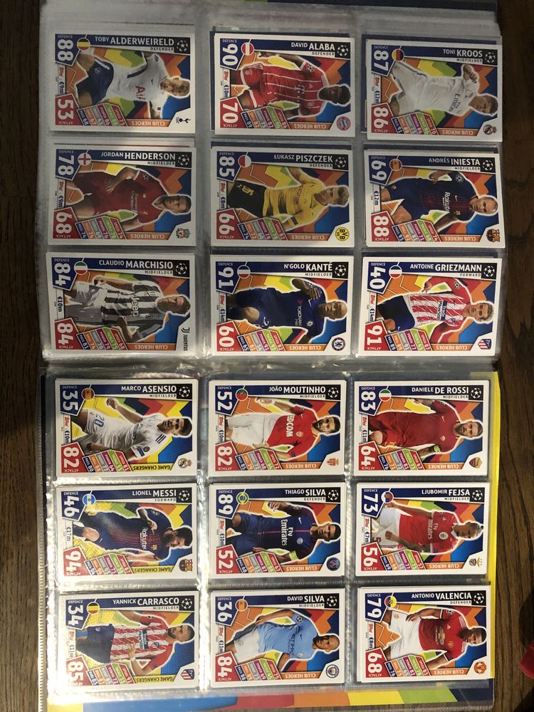 Champions league 2017/18 panini