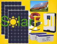 Kit – 3.000w habitação painel fotovoltaico solar pico 6 kw Prd. 1.350w