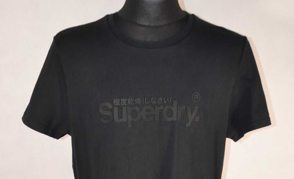 SuperDry Core Koszulka Męska 2XL Oryginalna 100% Bawełna Super Stan