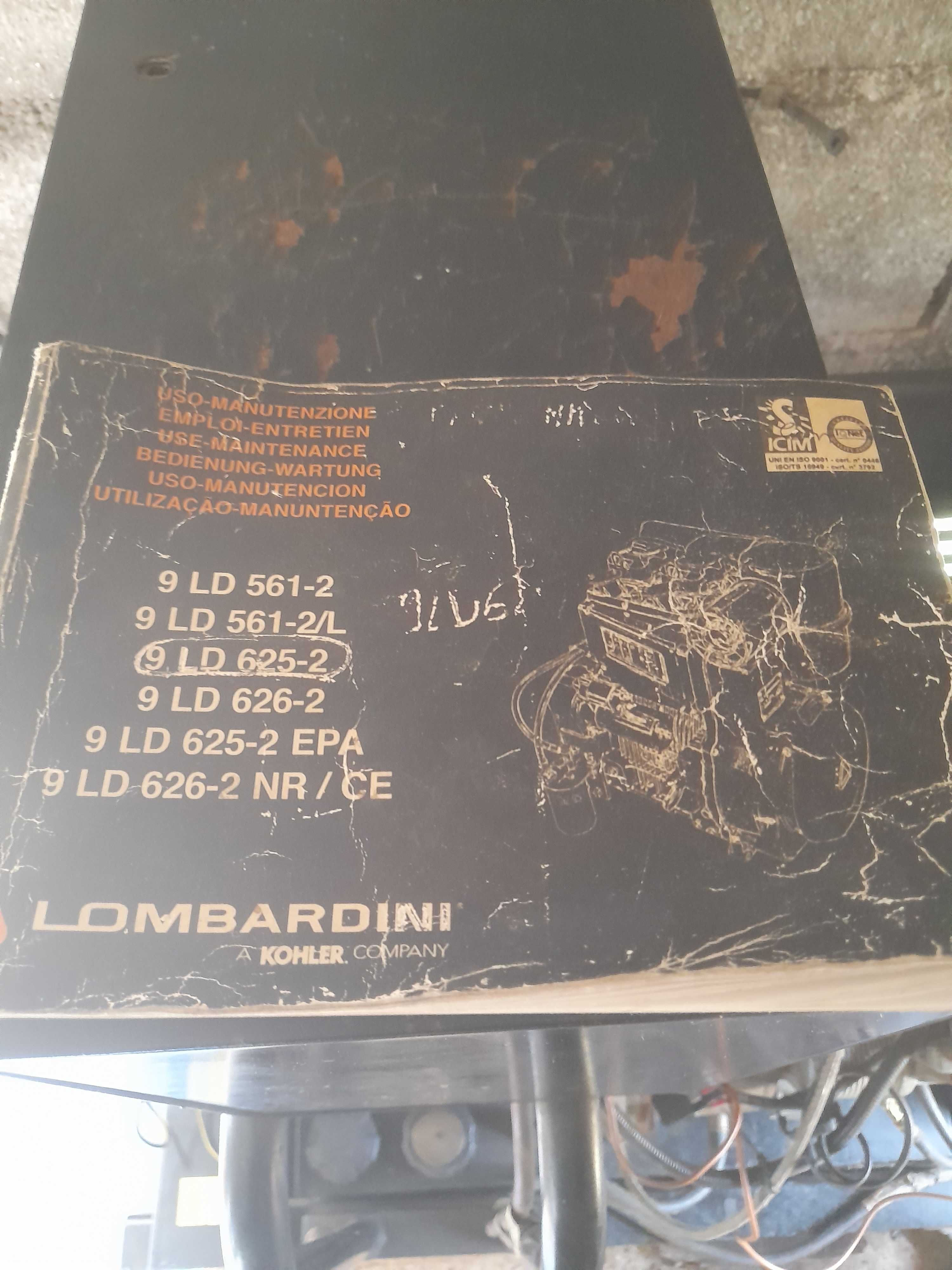 Gerador lombardini 10 kva 1500rpm