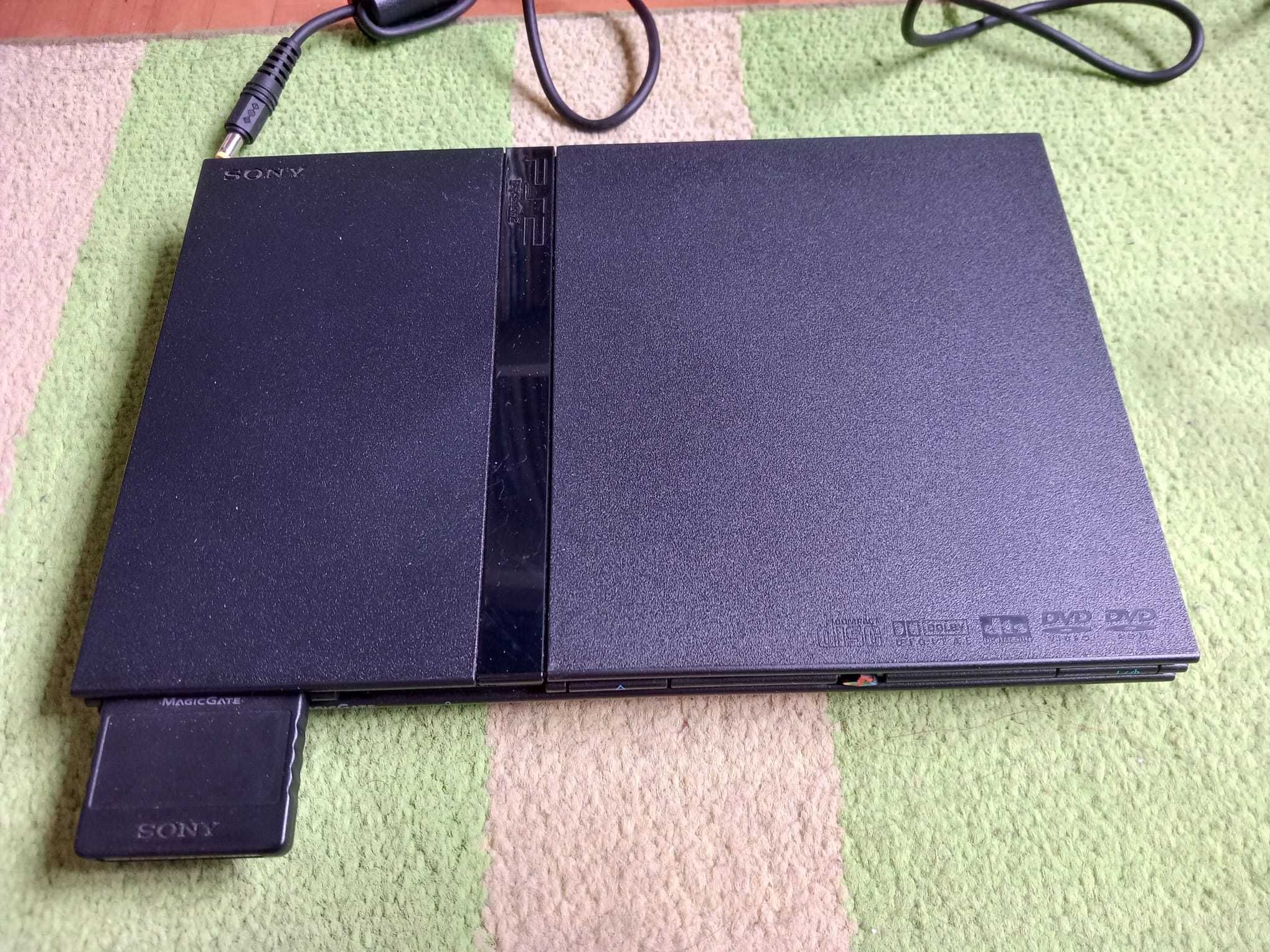 Playstation 2 + 2 Comandos + 1 memory Card + TV Sony