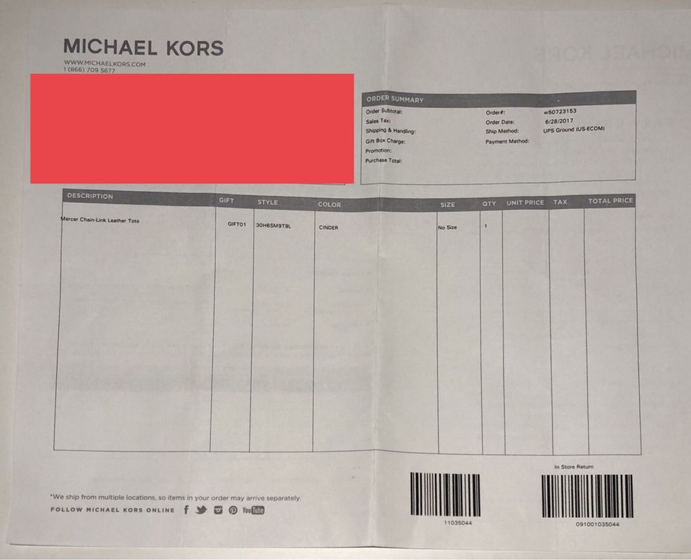Torebka Michael Kors chain tote