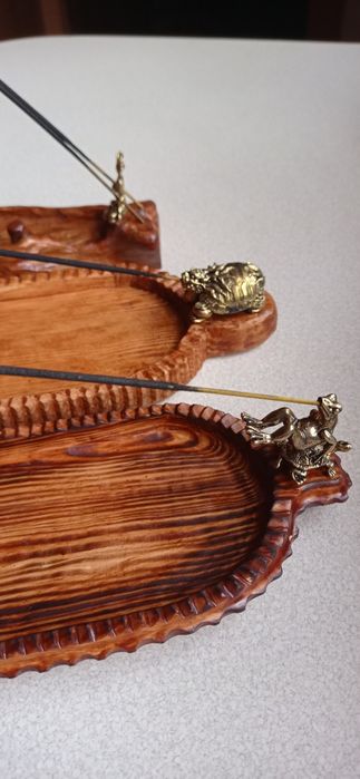 Podstawki pod kadzidełka Budda mosiężny