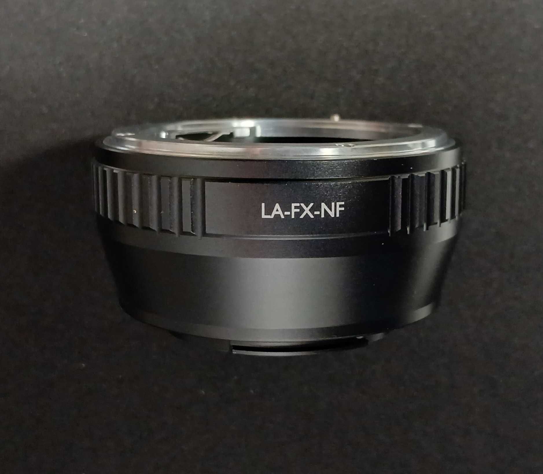 Adaptador Vello de lentes Nikon F para  FUJIFILM X-Mount (LA-FX-NF)