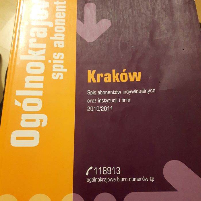 Książka telefoniczna Kraków i okolice 2010/11