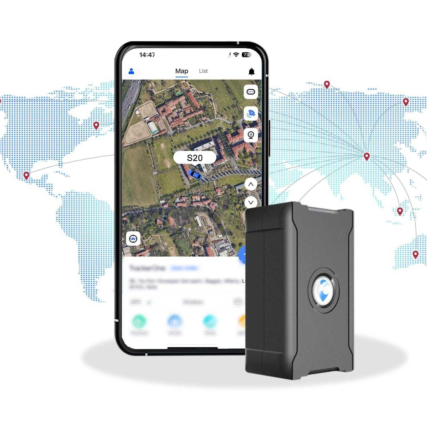 Портативный GPS-трекер TrackerOne Portable для автомобилей