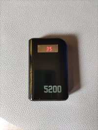powerbank 5200 mAh mały poręczny 2x USB