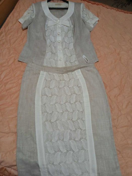 Костюм жіночий літній, льон