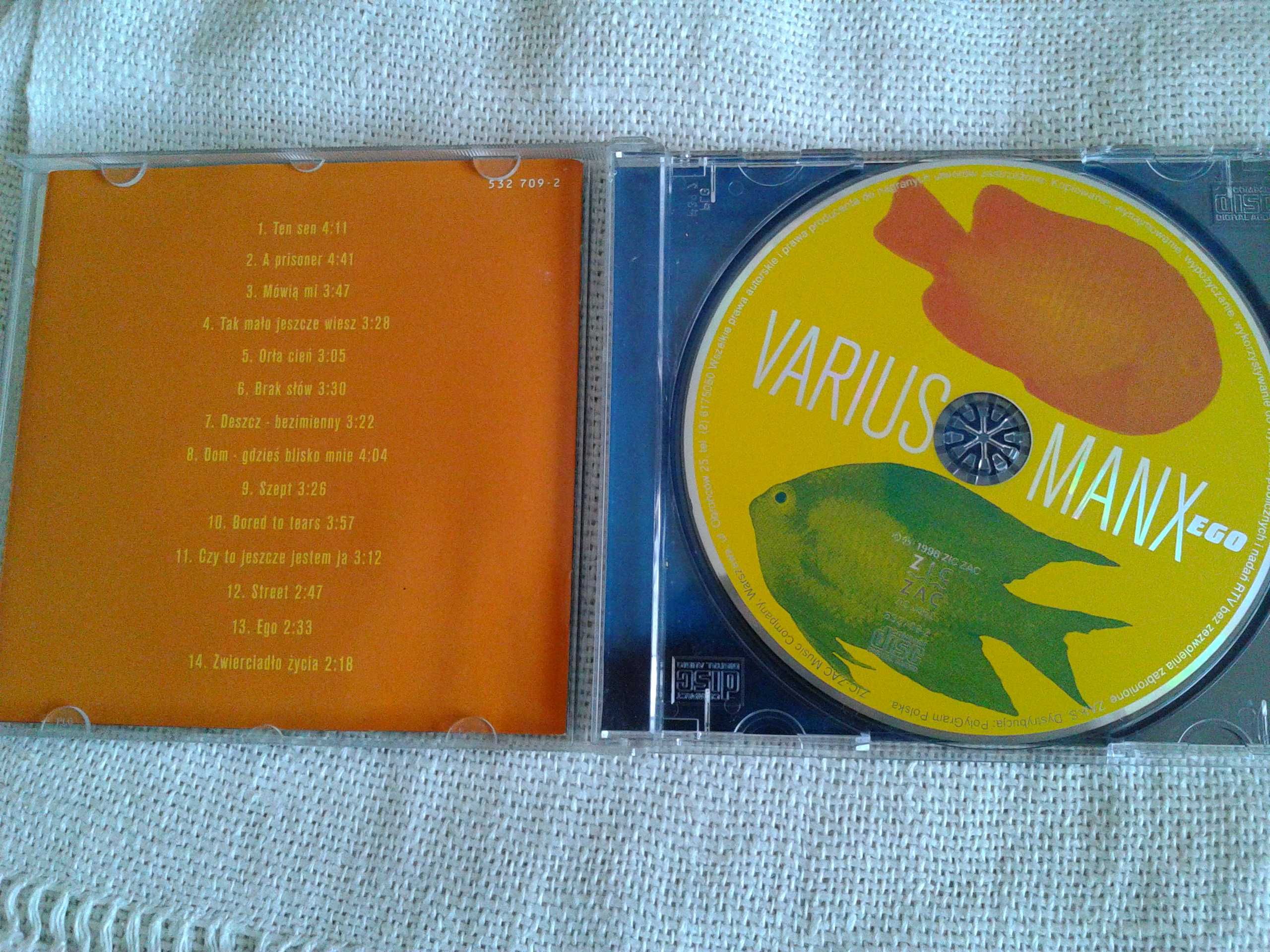 Varius Manx - Ego  CD