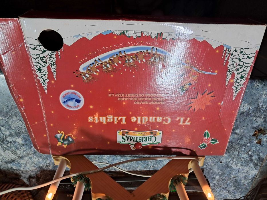 Sprzedami Swiatelka na choinke czas PRL