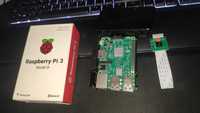 Raspberry Pi 3B + Case + Pi Cam