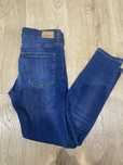 Granatowe jeansy Zara rozmiar s