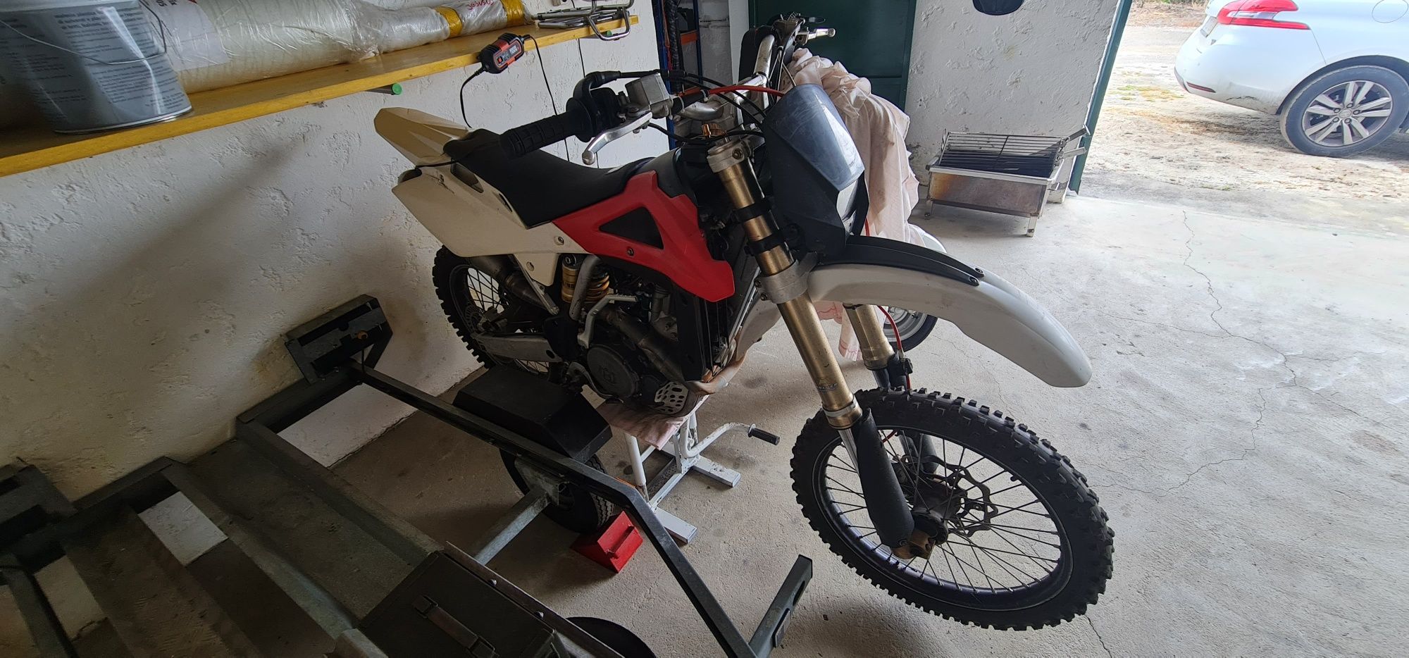 Husqvarna 450, motor todo restaurado