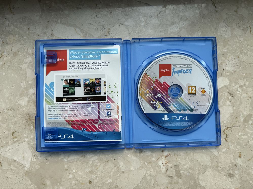 Gra PS4 Singstar mistrzowska impreza