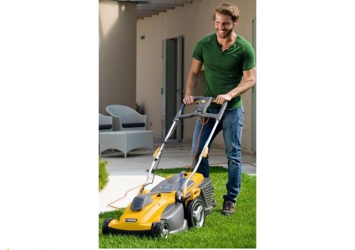 Електро косилка Stiga combi e 40