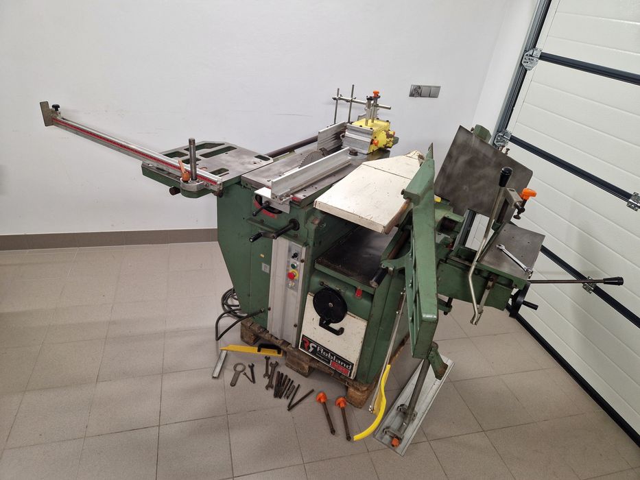 Wieloczynnościowa Wyrówniarka Grubościówka Piła Frezarka Wiertarka