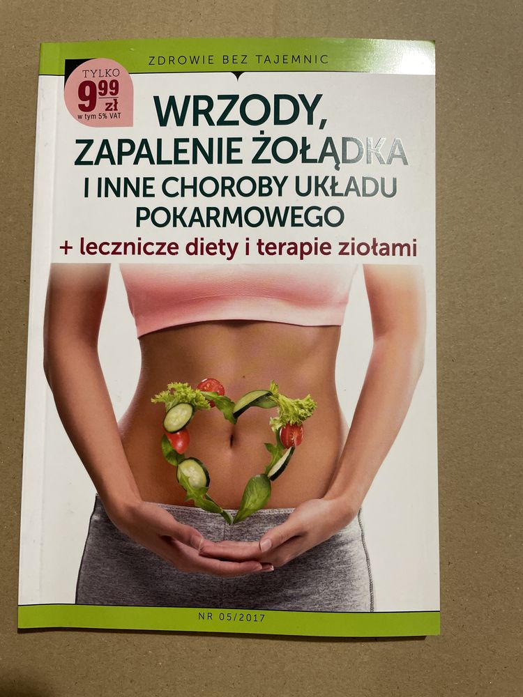 Książka 14 „Wrzody,zapalenie żołądka i inne … „