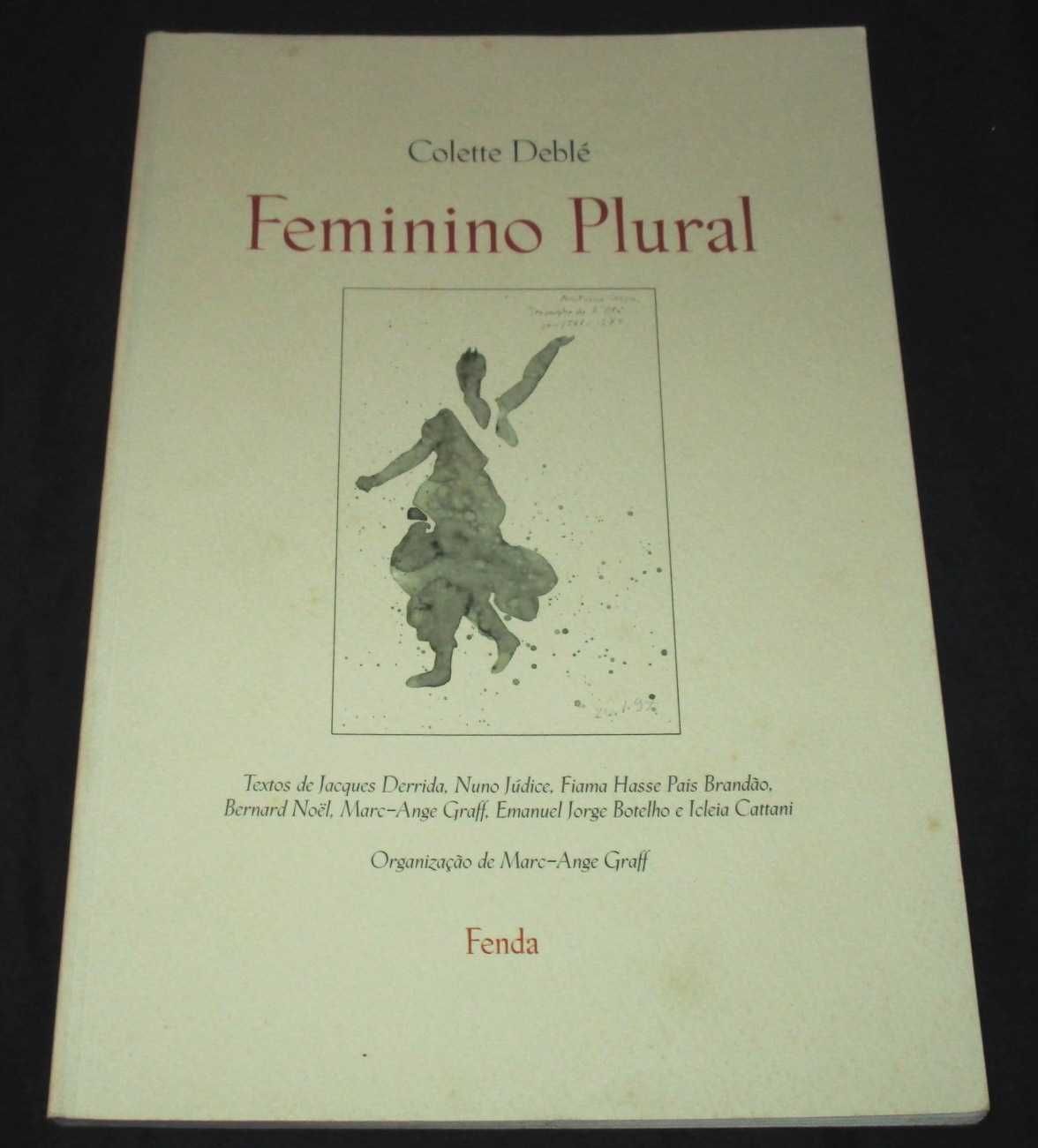 Livro Colette Deblé Feminino Plural Fenda