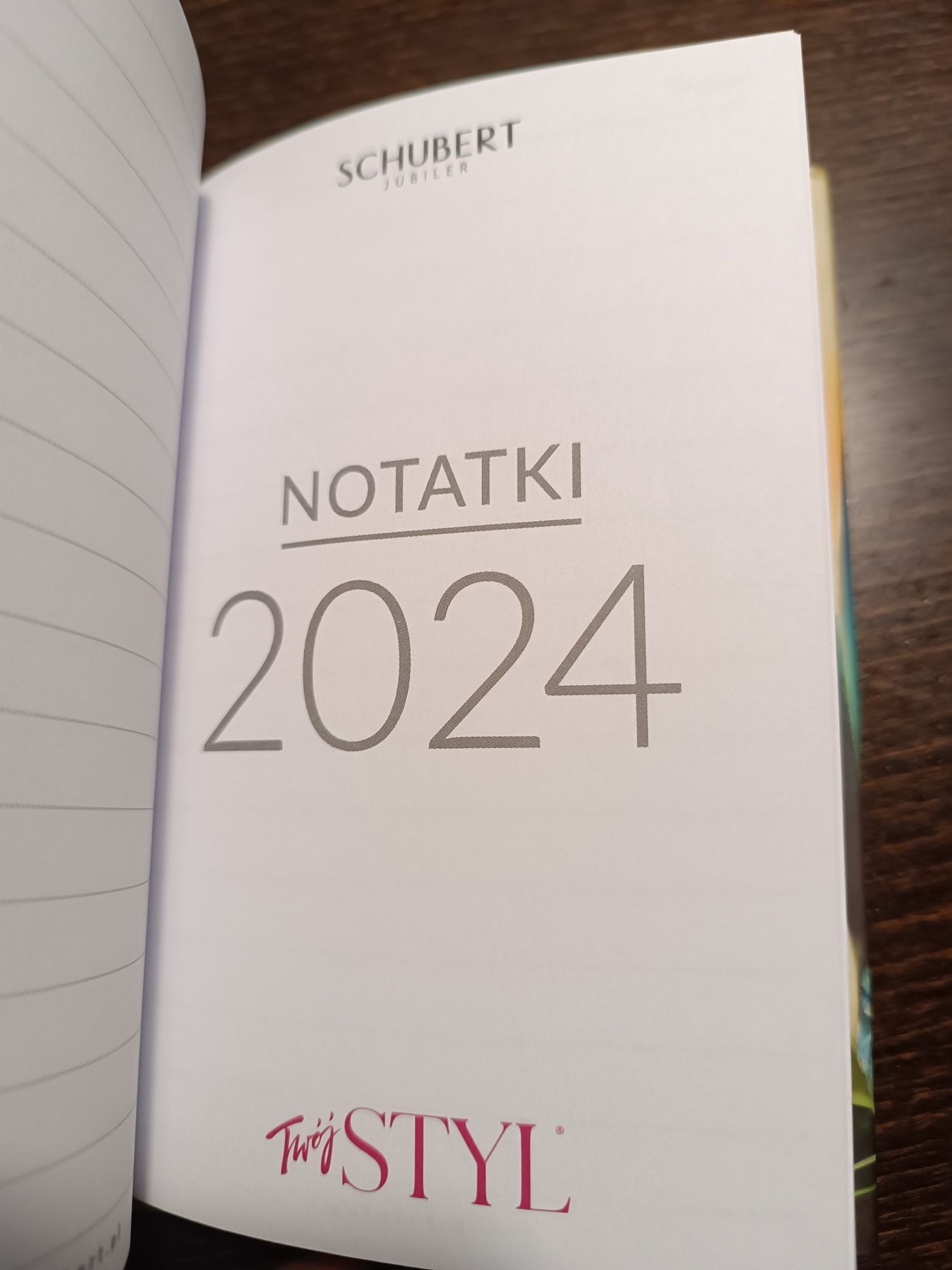 Kalendarz notes 2024