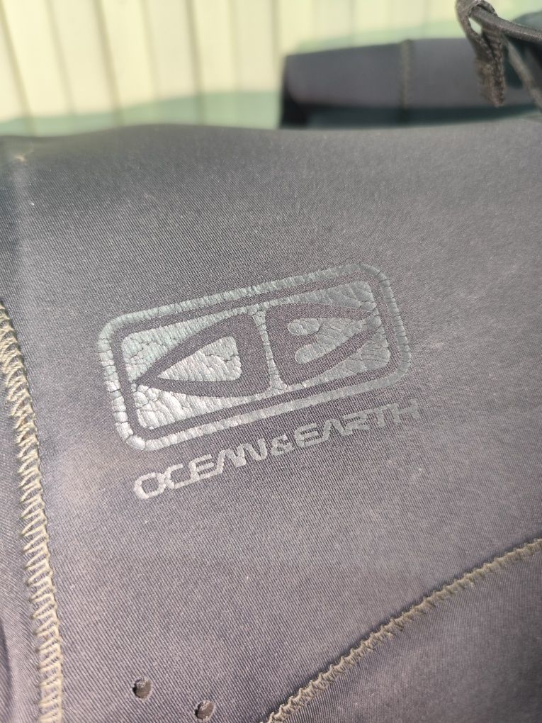 Fato de surf Ocean Earth Zero Zip 3/2 Steamer