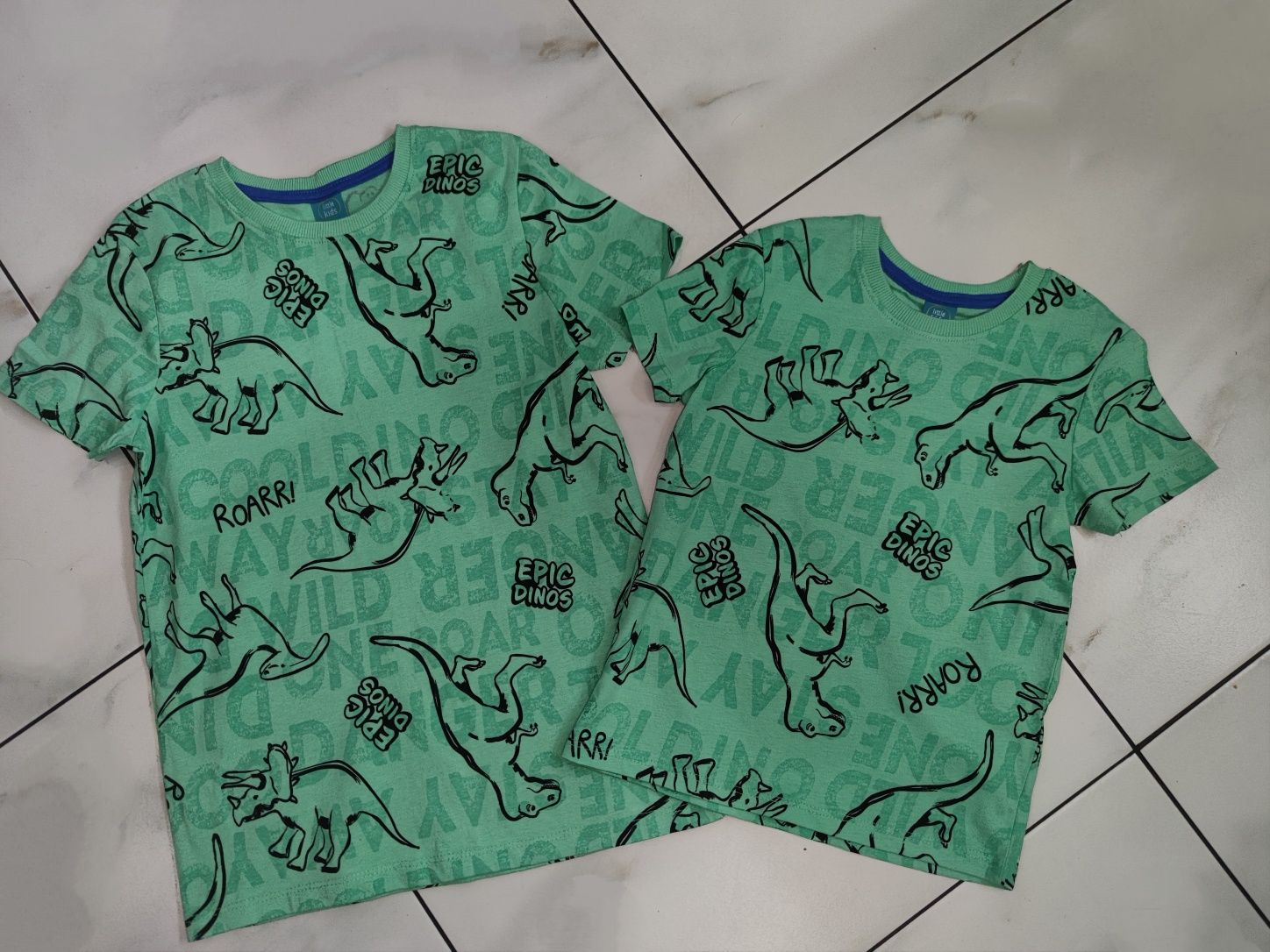 Фемили лук футболки Dino 2шт 8-9 (128-134см) 3-4 года (98-104см)
