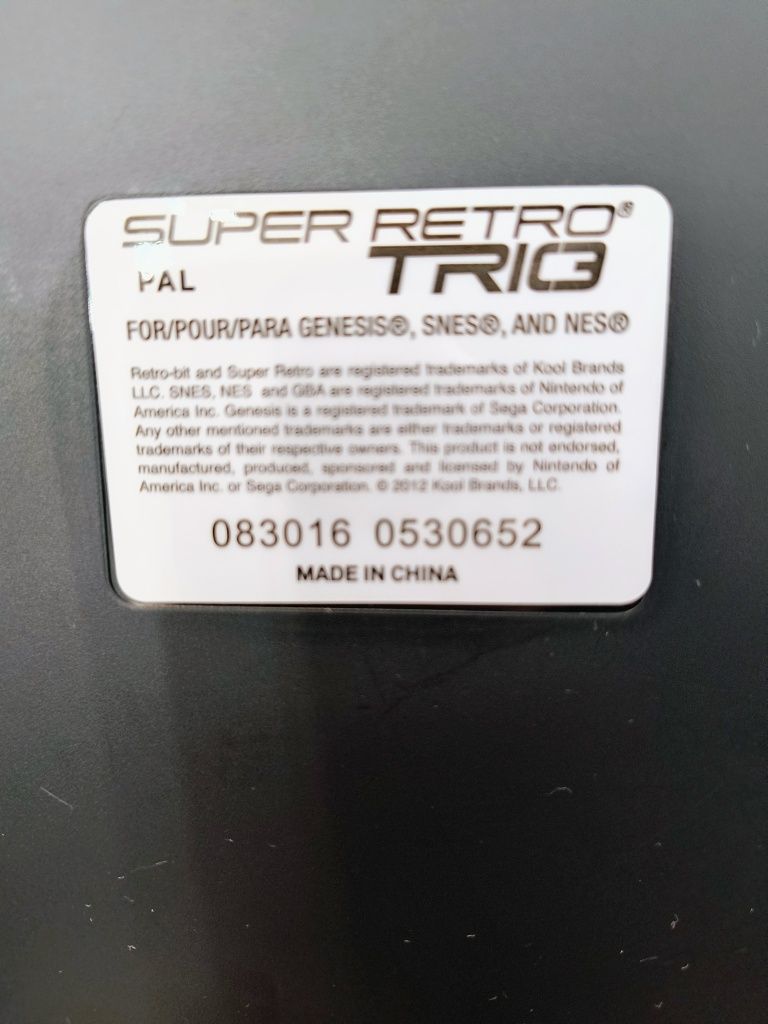 Retro-bit Super Retro Trio 3 Nintendo  NES SNES Sega Mega Drive