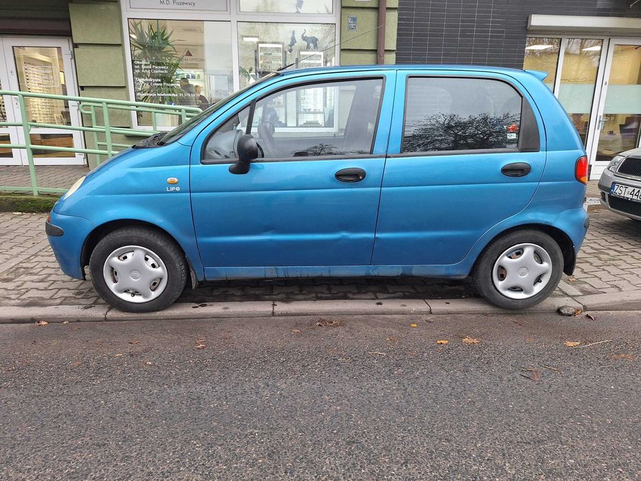 Daewoo Matiz czarne tablice, pierwszy właściciel