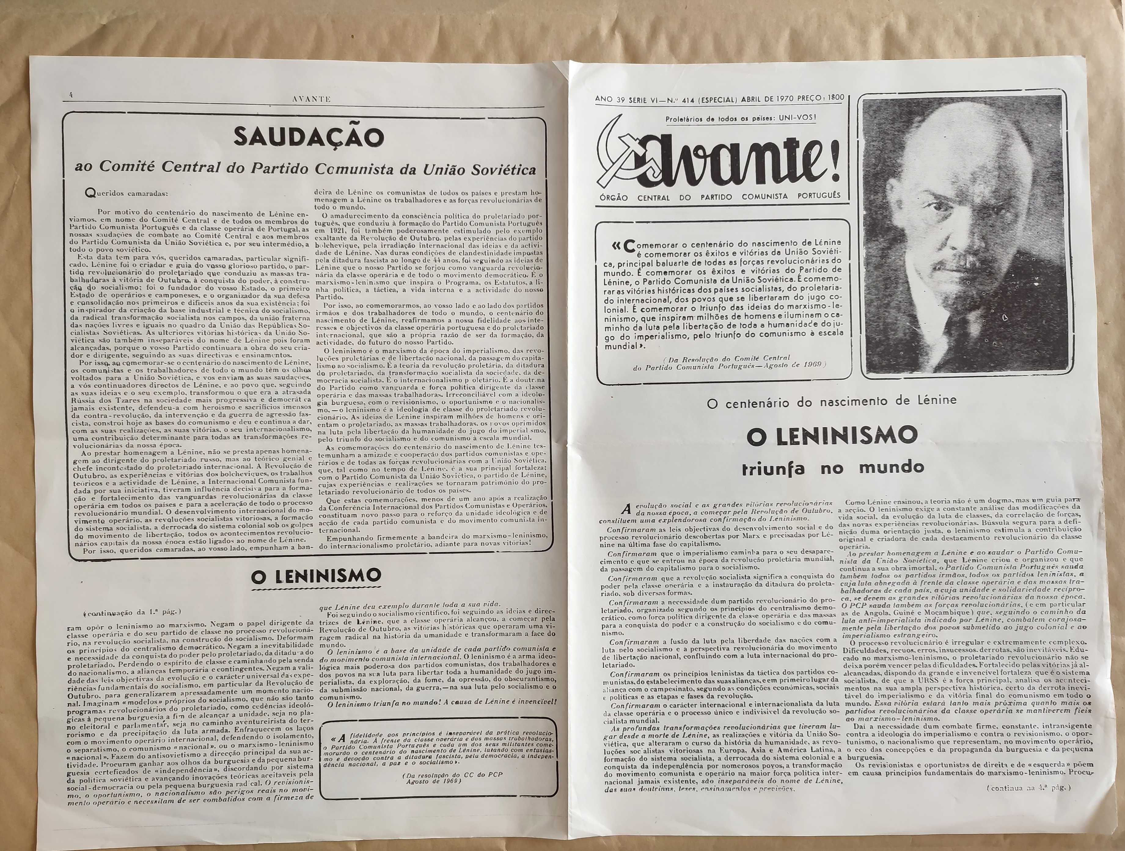 Jornal Avante Clandestino (1970)