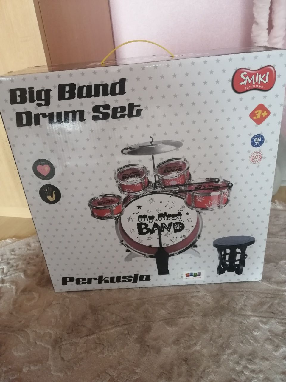 Музыкальная игрушка Big band drum set TM simki