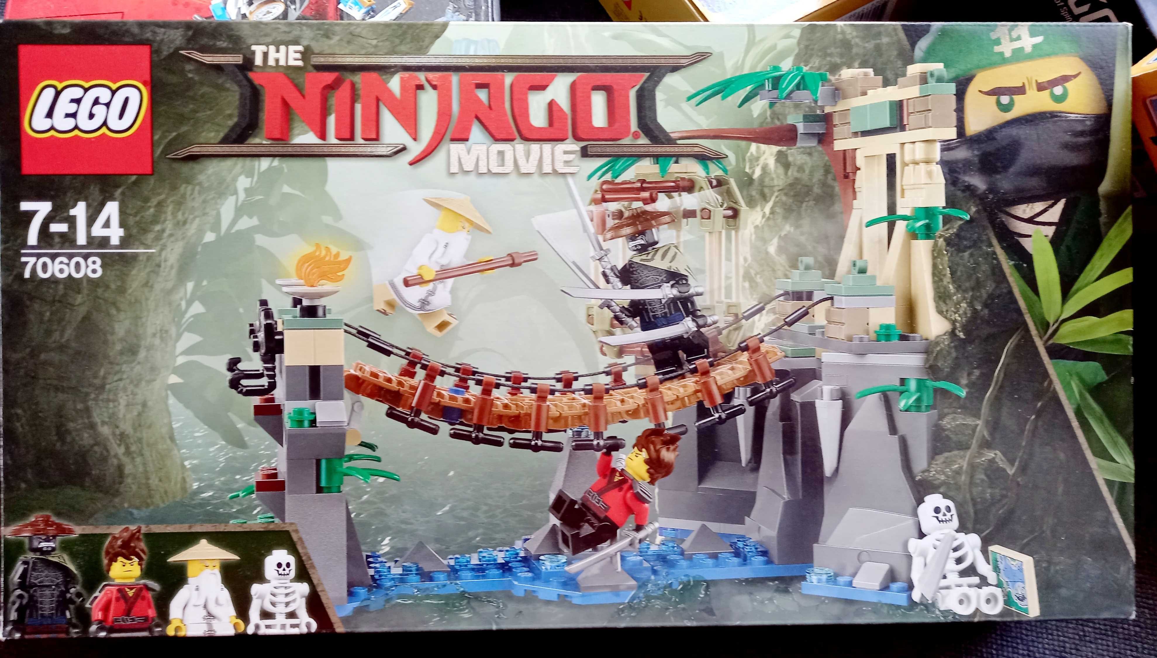 Lego Ninjago Movie 70608 Upadek Mistrza- kompletny zestaw 7-14 lat