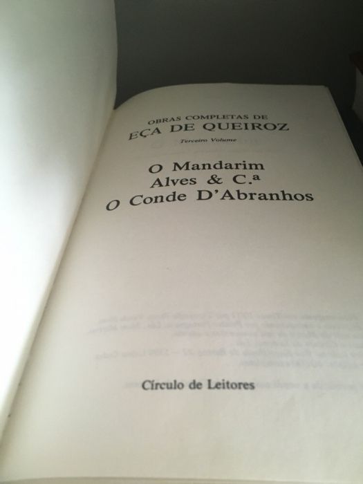 Obra de Eça de Queirós/ Alexandre Herculano/ Almeida Garrett