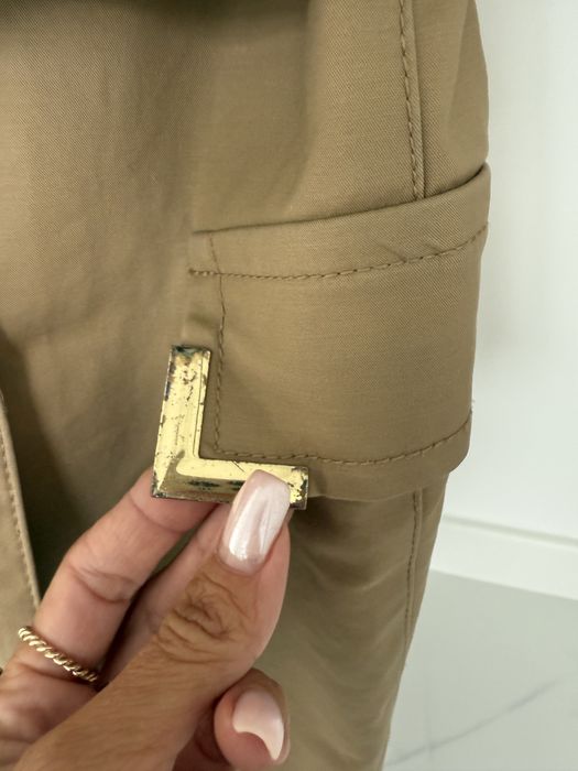 Plaszcz trencz Michael Kors  beżowy