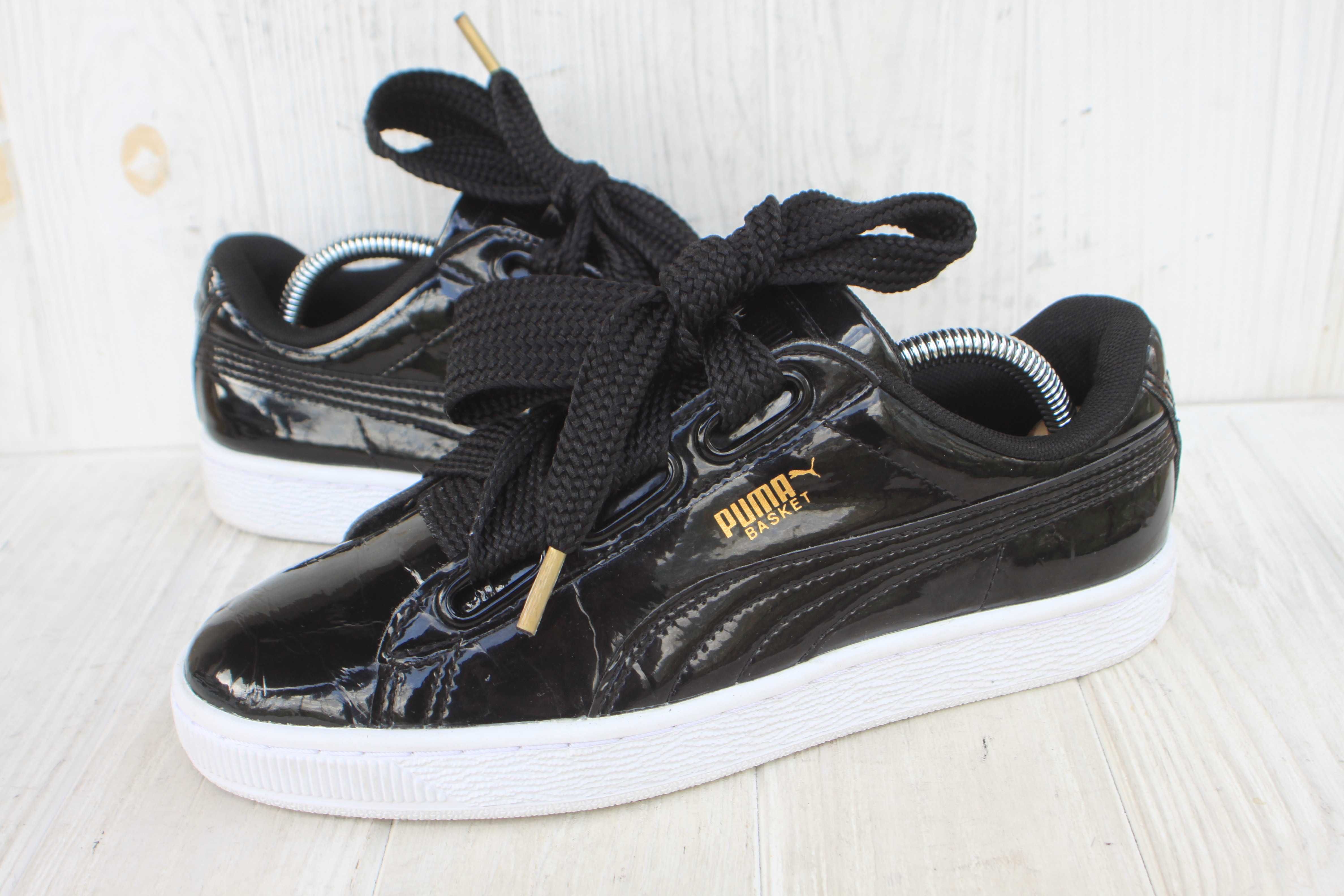 Кроссовки Puma Basket Heart Patent оригинал 38р кеды