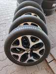 Koła aluminiowe letnie renault captur 205/55/17 6,5x17 et40 4x100