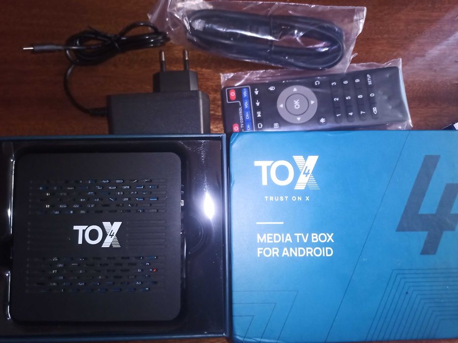 TOX 4 тв приставка Android 13