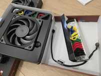 Noctua NF-A12X25 PWM chromax black swap