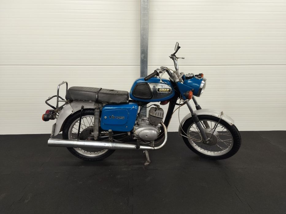 MZ TS 125 z dokumentami