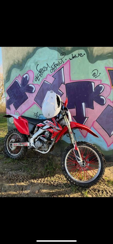 Honda CRF 250R 2009r zarejestowana po remoncie