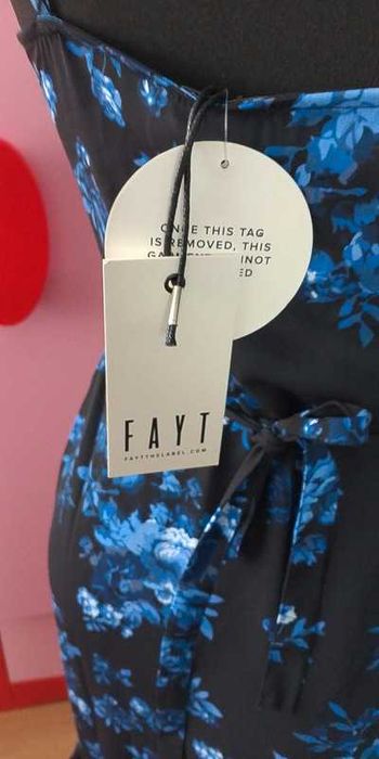 Nowa piękna wiązana sukienka Fayt The Label S