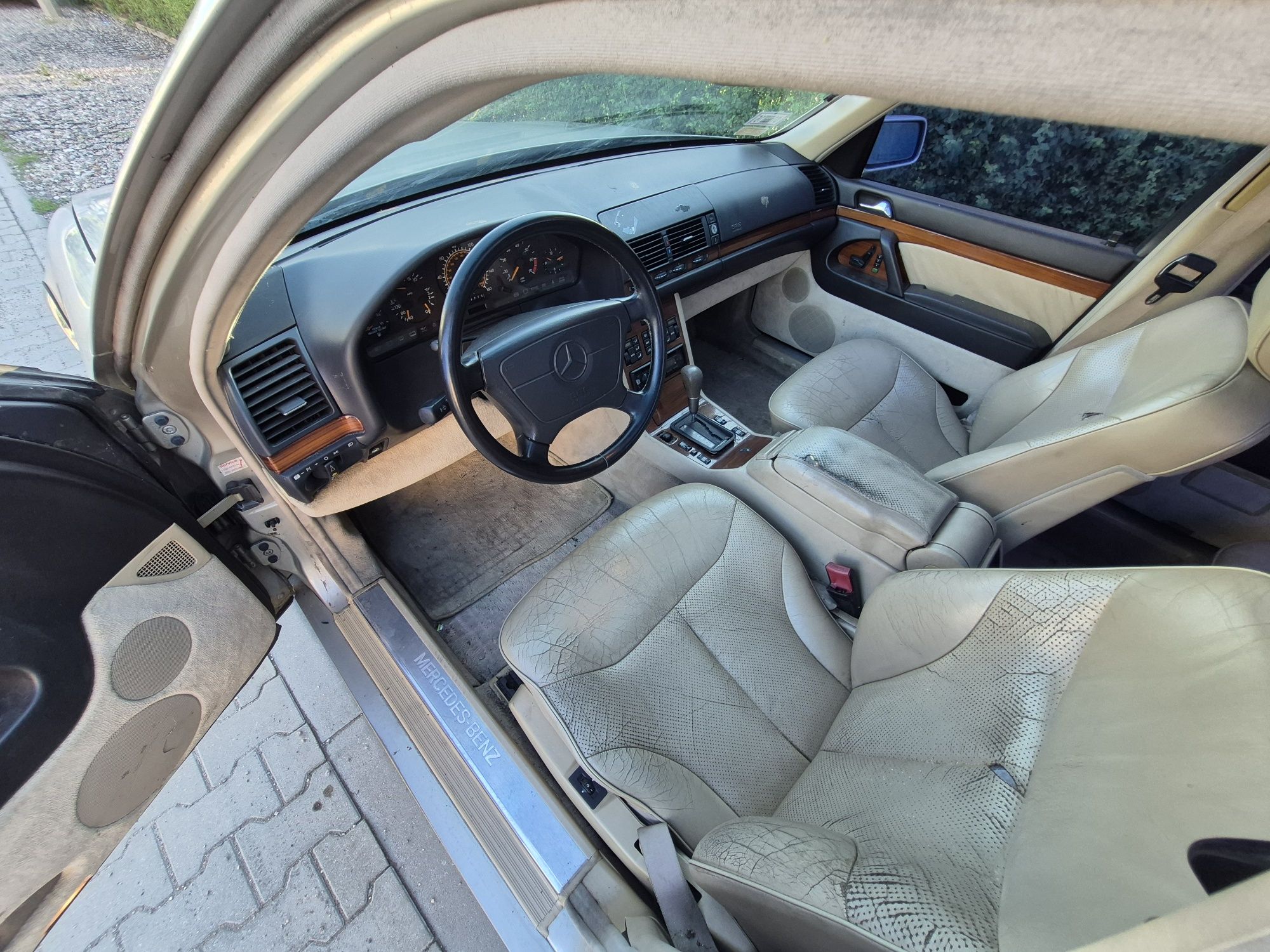 Mercedes 400sel w140 locha gold edition 79.000mil dociągi