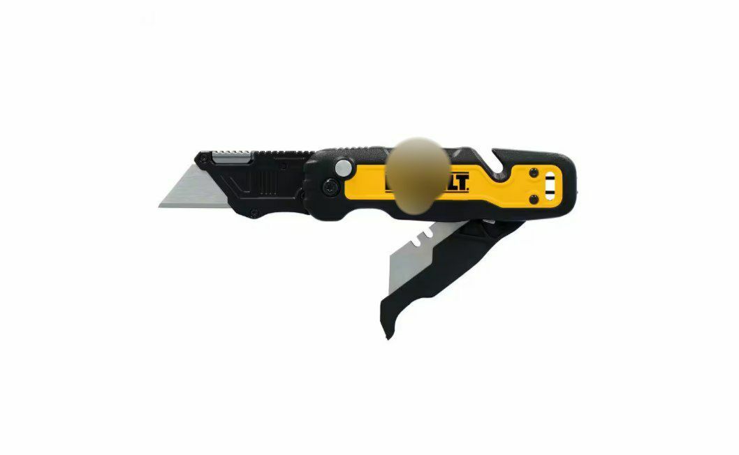 Нож Dewalt DWHT10992 Push and Flip с отсеком для хранения 5 лезвий.