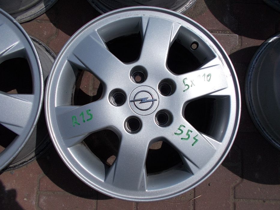 Felgi aluminiowe Opel 5x110 6Jx15 ET49 Nr.554