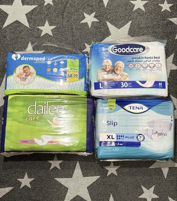 Підгузки S M L XL Tena Seni трусики подгузники памперси