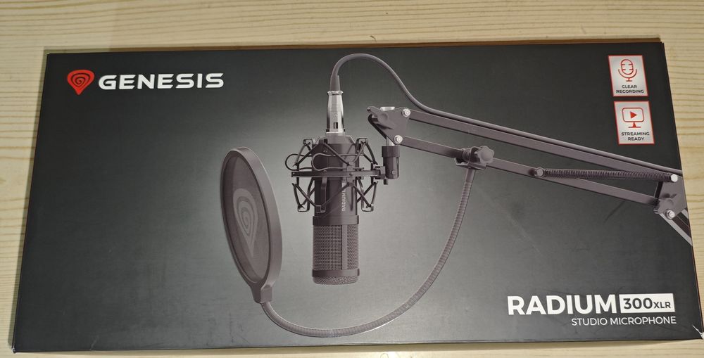 NOWY Mikrofon Genesis Radium 300XLR
