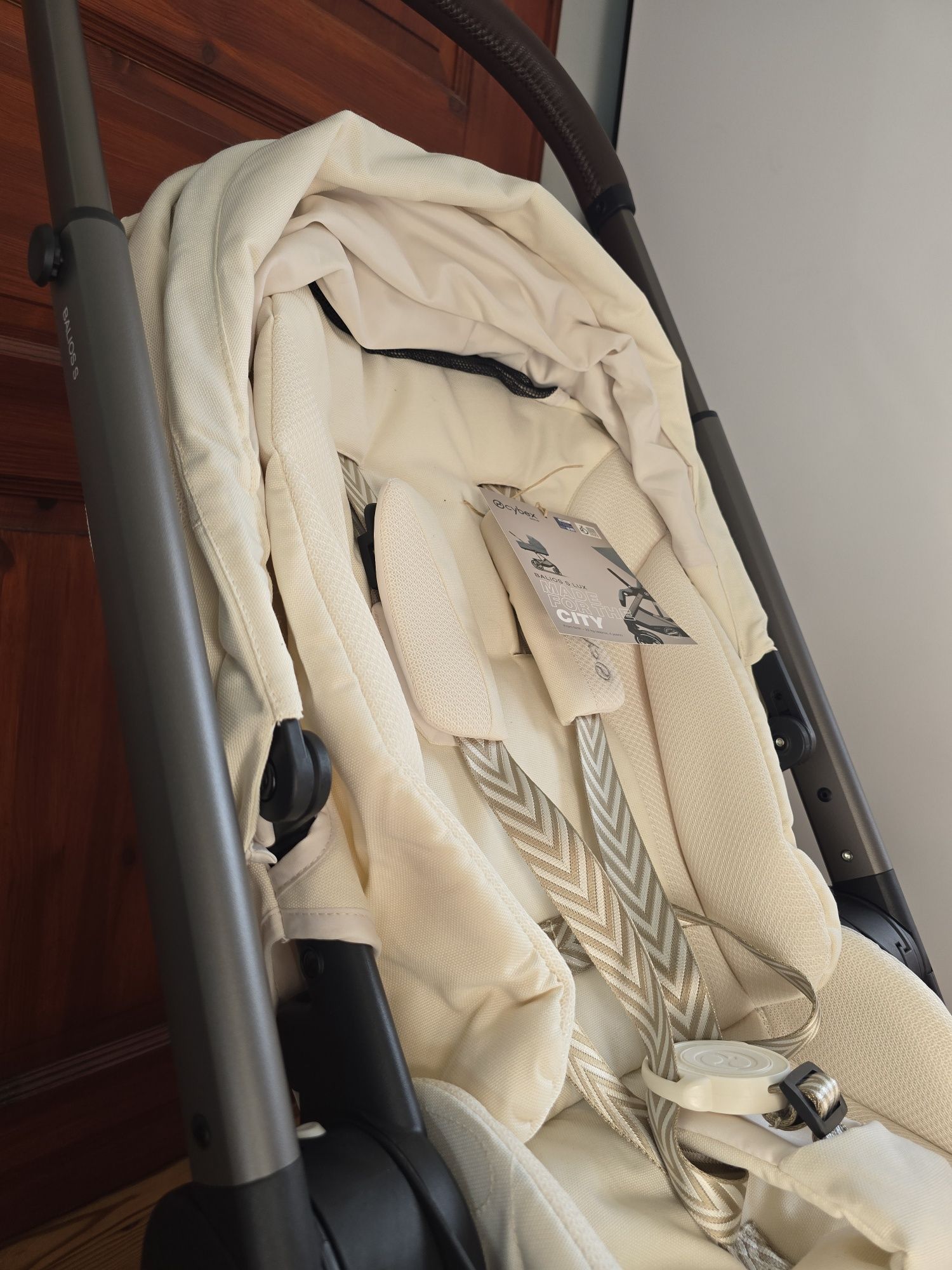 Nowy wózek Cybex Balios S Lux Seashell Beige model 2025