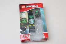 Zegarek na rękę z Minifigurką Lloyd LEGO NINJAGO 8020X554 UNIKAT