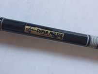 Cana de pesca vintage, marca Super Pulser, com 2,40m