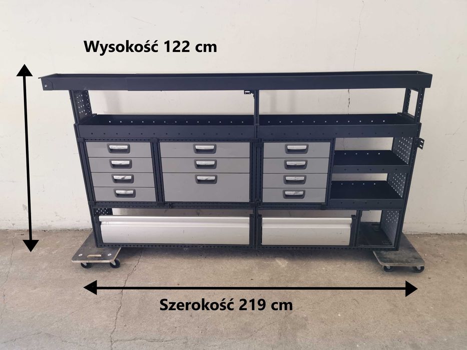 Zabudowa serwisowa warsztatowa Trafic VIVARO PRIMASTAR TRANSIT CUSTOM